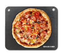 VEVOR Pizza Steel, 16" x 14.5" x 1/4" Pizza Steel Plate for Oven, Pre-Seasoned Carbon Steel Pizza Baking Stone with 20X Higher Conductivity, Heavy Dut