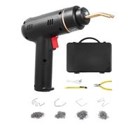 VEVOR Plastic Welding Machine, 120W Welding Gun with 400pcs 4 Types Hot Clips, Plastic Repair Kit for Plastic Car Bumpers for Kayaks, Toys, Repair Plastic Cracks