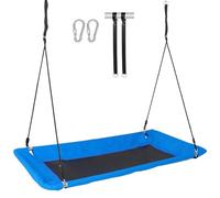 VEVOR 60 Inch Platform Kids and Adults, 700lbs Weight Capacity Outdoor, 900D Oxford Fabric Swing Seat with 2 Tree Hanging Straps and Adjustable Multi-Strand Ropes