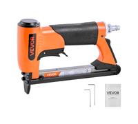 VEVOR Pneumatic Staple Gun, 20 Gauge Air Upholstery Stapler for 50 Series Fine Wire Staples 12.8mm Crown 6mm-16mm Length, Max 110PCS Loading Air Staple Gun for Upholstering, Woodworking, DIY Projects