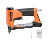 VEVOR Pneumatic Staple Gun, 20 Gauge Air Upholstery Stapler for 50 Series Fine Wire Staples 12.8mm Crown 6mm-16mm Length, Max 110PCS Loading Air Staple Gun for Upholstering, Woodworking, DIY Projects