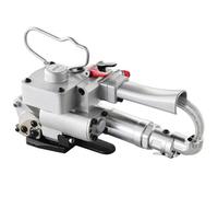 VEVOR Pneumatic Strapping Tool, for 3/4"-1" Width PET Plastic Belt, Packaging Strapping Machine, Handheld Baler, Automatic Packaging Machine with 4000N Max Tension, Portable Banding Strapping Kit