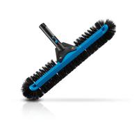 VEVOR Pool Brush Head, 20 Inch Scrub Brushes with Nylon Bristles and Aluminum Pole Connector, Heavy Duty Curved Brush Head for Cleaning Inground/Above