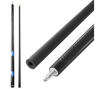 VEVOR Pool Cue, 1 Piece Pool Stick, 58 inch & 19 oz Carbon Fiber Billiard Pools Cue Stick with Bakelite Pressed Cue Tip & ABS Connection Ring, Cues Sticks for Professional Pool Table, Bar, Home,Office