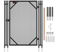 VEVOR Pool Fence Gate 4 x 2.5 FT Removable Inground Pool Gate for Kids Security