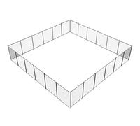 Vevor Pool Fence, Removable Child Safety Pool Fencing, Easy Diy Installation Swimming Pool Fence, 340Gms Teslin Pvc Pool