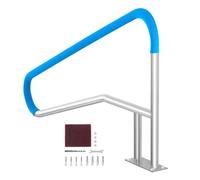 VEVOR Pool Handrail 54 x 36 inch Stainless Steel with Base Plate for Spas
