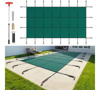 VEVOR Pool Safety Cover Fits 16x32ft Rectangle Inground Pools Safety Pool Cover
