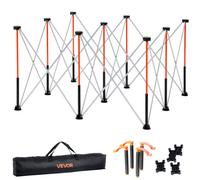 VEVOR Portable Folding Workstand, 1264 x 1264 mm Collapsible Workbench, 1589 kg Weight Capacity, No Assembly Foldable Work Stand with Storage Bag, Table Top NOT Included, for Garage Workshop Outdoor