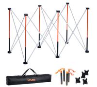 VEVOR Portable Folding Workstand, 1266 x 665 mm Collapsible Workbench, 1135 kg Weight Capacity, No Assembly Foldable Work Stand with Storage Bag, Table Top NOT Included, for Garage Workshop Outdoor