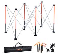 VEVOR Portable Folding Workstand, 1266 x 665 mm Collapsible Workbench, 1135 kg Weight Capacity, No Assembly Foldable Work Stand with Storage Bag, Table Top NOT Included, for Garage Workshop Outdoor