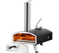 VEVOR 12" Outdoor Pizza Oven Portable Wood Pellet Pizza Oven Iron Spray Camping