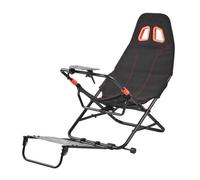 Vevor Portable Racing Wheel Stand, Foldable & Adjustable Steering Sim Wheel Stand, 470 mm Seat Inner Width, Black