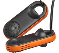 VEVOR Portable Shoe Dryer, Electric Boot Dryer, Deodorized Boot Warmers/Dryer with Quick & Even Drying for Cotton Slippers, Snow Boots, Leather Shoes, Canvas Shoes, Socks, Black & Orange