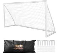 VEVOR Portable Soccer Goal, 12x6 ft Soccer Net, Adults Kids Backyard Soccer Net, Large Practice Soccer Net, Youth Training Soccer Goal Set, All-Weathe
