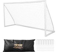 VEVOR Portable Soccer Goal, 12x6 ft Soccer Net, All-Weather Outdoor with Carry Bag, 1 Pack