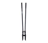 VEVOR Post Hole Digger, Heavy Duty Post Hole Digger with Fiberglass Handle, Manual Hole Digger with Scale Markings and Metal Blade, Post Hole Digger Tool for Digging Gardening and Outdoors, 57.5-Inch