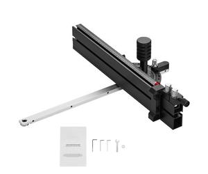 Vevor Precision Miter Gauge, Standard Slot 3/4'' X 3/8'', Aluminum Alloy Table Saw Miter Gauge With 18 In Grating