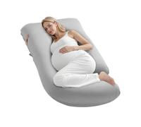 VEVOR Pregnancy Pillow, G-Shaped Maternity Pillow, Full-Body Support Pillow with Removable & Washable Cover, Soft and Breathable Pregnancy Body Pillows for Back, Belly, Hips, Legs Relief