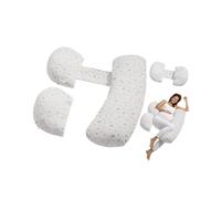VEVOR Pregnancy Pillows, Adjustable Maternity Pillow for Pregnant Women, Soft Pregnancy Body Pillow with Removable & Washable Cover for Back Belly Hip Support, Lightweight and Portable