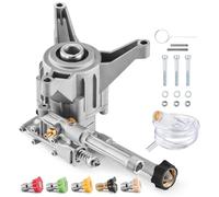 VEVOR Pressure Washer Pump, 7/8" Shaft Vertical, 3100 PSI, 2.5GPM, Replacement Power Washer Pumps Kit with 5 Nozzles, Compatible with Briggs & Stratton, Generac, Devilbiss, Troy Bilt, Honda, Craftsman