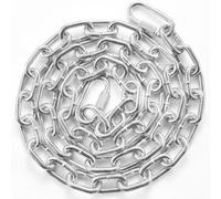 VEVOR Proof Coil Chain, 5/16" x 6', 1980 lbs Safe Working Load, Zinc Plated Proof Tested Coil Chain with Two Quick Links, Galvanized Carbon Steel Link