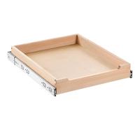 VEVOR Pull Out Cabinet Organizer, 17"W x 21"D Cabinet Drawer, Soft Close Slide out Shelf, Heavy-Duty Sliding Wood Drawer, Bottom and Side Assembly Base Cabinet Organization for Kitchen Pantry Bathroom