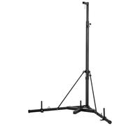 VEVOR Punching Bag Stand, Steel Heavy Duty Workout Training Equipment, Adjustable Height Boxing Punching Stand with Weighted Base, Holds Up to 140 lbs, Freestanding Sandbag Rack for Home Gym Fitness
