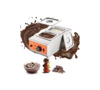 Vevor QKLR9800W3042CKX1V1 9 lbs 2 Tanks Tempering Chocolate Machine