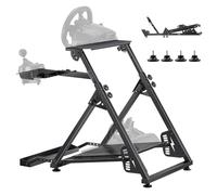 VEVOR Racing Wheel Stand, Adjustable & Foldable Simulator Stand for Logitech G923 G920 G29 G27, Thrustmaster T300RS TX F458 T500RS T3PA-PRO(F1/GT) Gaming Cockpit,Pedals Simulator NOT Included