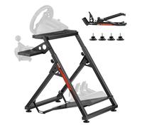 VEVOR Racing Wheel Stand, Adjustable & Foldable Simulator Stand for Logitech G923 G920 G29 G27, Thrustmaster T300RS TX F458 T500RS T3PA-PRO(F1/GT) Gaming Cockpit,Pedals Simulator NOT Included,Compact