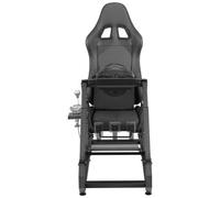 VEVOR Racing Wheel Stand For Logitech G923/G920/G29, Heavy Duty Steel Driving Simulator Cockpit-Thrustmaster T248P, Steering Wheel Bracket Height & Foot Pedal Angle Adjustable,Max Load 330 LBS Compact