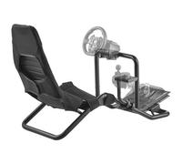 VEVOR Racing Wheel Stand, Heavy-Duty Integrated Simulator Cockpit Steering Stand, Fit Logitech G25,G27,G29,G920,G923, Thrustmaster T300RS,TX F458,T500RS,T3PA-PRO (F1/GT) and CSR Pedals, Black
