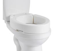 VEVOR Raised Toilet Seat, 300 lbs Load Capacity, 3.5-Inch Lift Height, Commode Elevated Toilet Seat Riser with Enlarged Opening for Seniors, Elderly, Handicap, Disabled, Adults, Fits Elongated Bowl