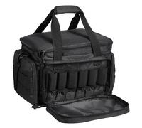 VEVOR Range Bag for 4 Pistols, Tactical Gun Range Bag with 3 Detachable Baffles & 6 Magazines, Firearm Shooting Handgun Bag for Outdoor Hunting Shooti