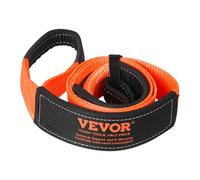VEVOR Recovery Tow Strap 3 inches, 8 feet 36,000 lbs Break Strength, Triple Reinforced Loop Straps, Tree Saver, Winch Line Extension Strap, Off Road Towing and Recovery, Extreme Weather Resistance