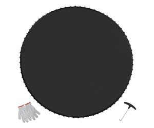 VEVOR Replacement Trampoline Mat Fits 14ft Frame 72 V-Ring 6.5"-7" Spring Length