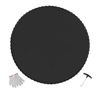 VEVOR Replacement Trampoline Mat, Jumping Mat Fits 13ft Frame, Universal Jumping Mat for 13ft Round Trampoline, Reinforce UV-Resistant Mat with Spring Tool & Durable V-Rings, Fit 7" Spring Length