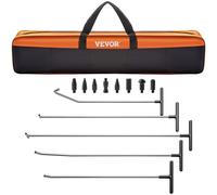 Rods Dent Puller Stainless Steel Paintless Repair Kits Hail Removal 13 PCS