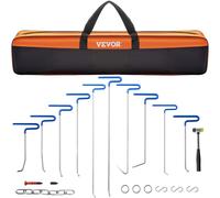 VEVOR Rods Dent Puller Stainless Steel Paintless Repair Kits Hail Removal 20PCS