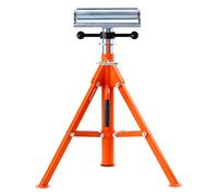 VEVOR Roller Stand, Heavy Duty 2500 LBS Load Capacity Tool Stand - 28"-52" Height Adjustable - Foldable Space-Saving Design - for Woodworking and Metalworking Long Boards, Metal Pipes or Bars