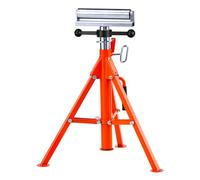VEVOR Roller Stand, Heavy Duty 2500 LBS Load Capacity Tool Stand - 28"-52" Height Adjustable - Foldable Space-Saving Design - for Woodworking and Metalworking Long Boards, Metal Pipes or Bars