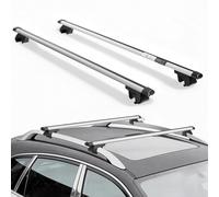VEVOR Roof Bars for Car SUV, Roof Rack for Car, Max Load 100 kg, Length 1280 mm, 2 Pieces for Universal Aluminium Luggage Carrier for Bike, Travel, Camping, Fishing