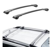 VEVOR Roof Rack Cross Bars, Fit for 2014-2021 Subaru Forester with Raised Side Rails, 200 lbs Load Capacity, Aluminum Crossbars with Locks, for Rooftop Cargo Carrier Bag Luggage Kayak Bike