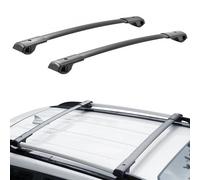 VEVOR Roof Rack Cross Bars, Fit for 2014-2021 Subaru Forester with Raised Side Rails, 200 lbs Load Capacity, Aluminum Crossbars with Locks, for Roofto
