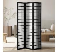 VEVOR Room Divider, 3 Panel Japanese Room Divider, Wood Folding Privacy Screen Indoor, Japanese Partition Dividers Portable Decoration Screens, for Room Separation Home Office Restaurant & Bedroom