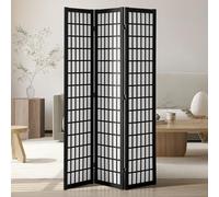 VEVOR Room Divider, 3 Panel Japanese Room Divider, Wood Folding Privacy Screen Indoor, Japanese Partition Dividers Portable Decoration Screens, for Room Separation Home Office Restaurant & Bedroom