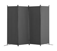 VEVOR Room Divider, 4 Panel Room Dividers and Folding Privacy Screens, Fabric Partition Room Dividers for Office, Bedroom, Dining Room, Study,