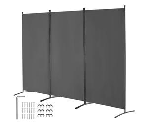 VEVOR Room Dividers 3 Panel Room Divider Folding Privacy Screen and Portable Partition Divider for Room Separation Freestanding Room Partitions for