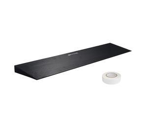 VEVOR Rubber Curb Ramp 35.4"x8"x1.6" Wheelchair Kerb Driveway Threshold Ramp 15T